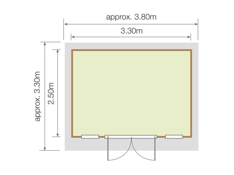 Lillevilla 330 Floor plan