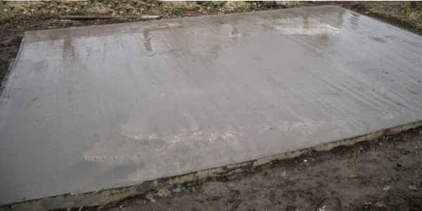 Solid Concrete Base